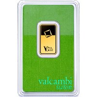 Zlatý slitek Valcambi 10 g - Zelené zlato
