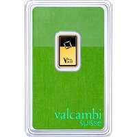 Zlatý slitek Valcambi 2,5 g - Zelené zlato