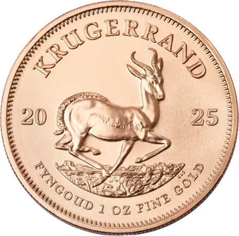 Zlatá mince Krugerrand různé roky, 1 oz