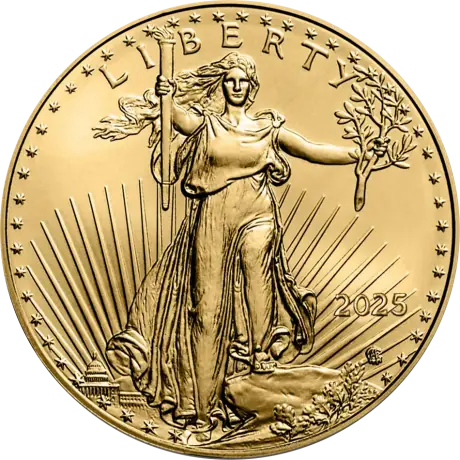 Zlatá mince American Eagle 2026, 1/10 oz