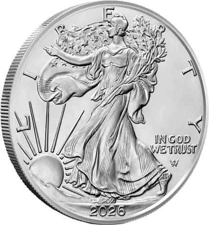 Stříbrná mince American Eagle 2026, 1 oz