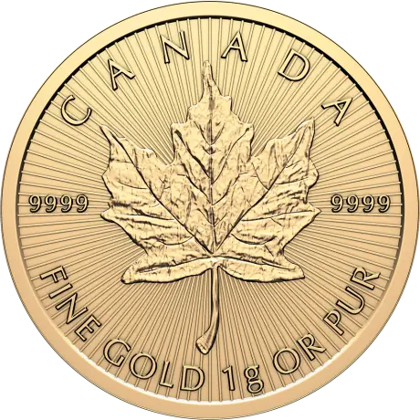Zlatá mince Maple Leaf 2026 (Maplegram), 25x1 g 