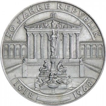 Stříbrná mince 50&nbsp;Schilling I.