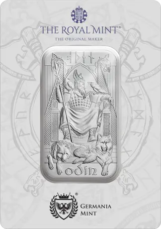 Stříbrný slitek The Royal Mint - Odin, 1 oz