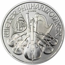 Stříbrná mince Vídeňští filharmonici 2026, 1&nbsp;oz - Investiční  paket po 20&nbsp;kusech