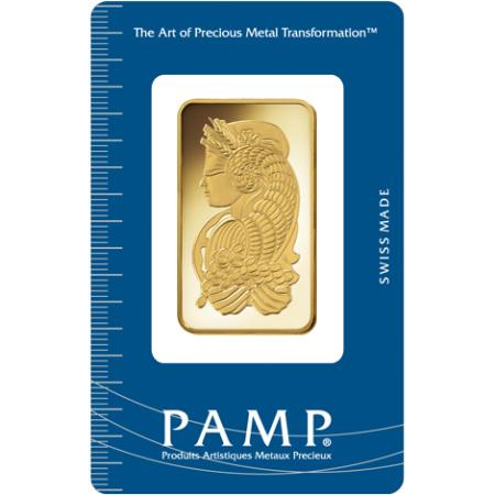 Zlatý slitek PAMP Fortuna, 1&nbsp;oz