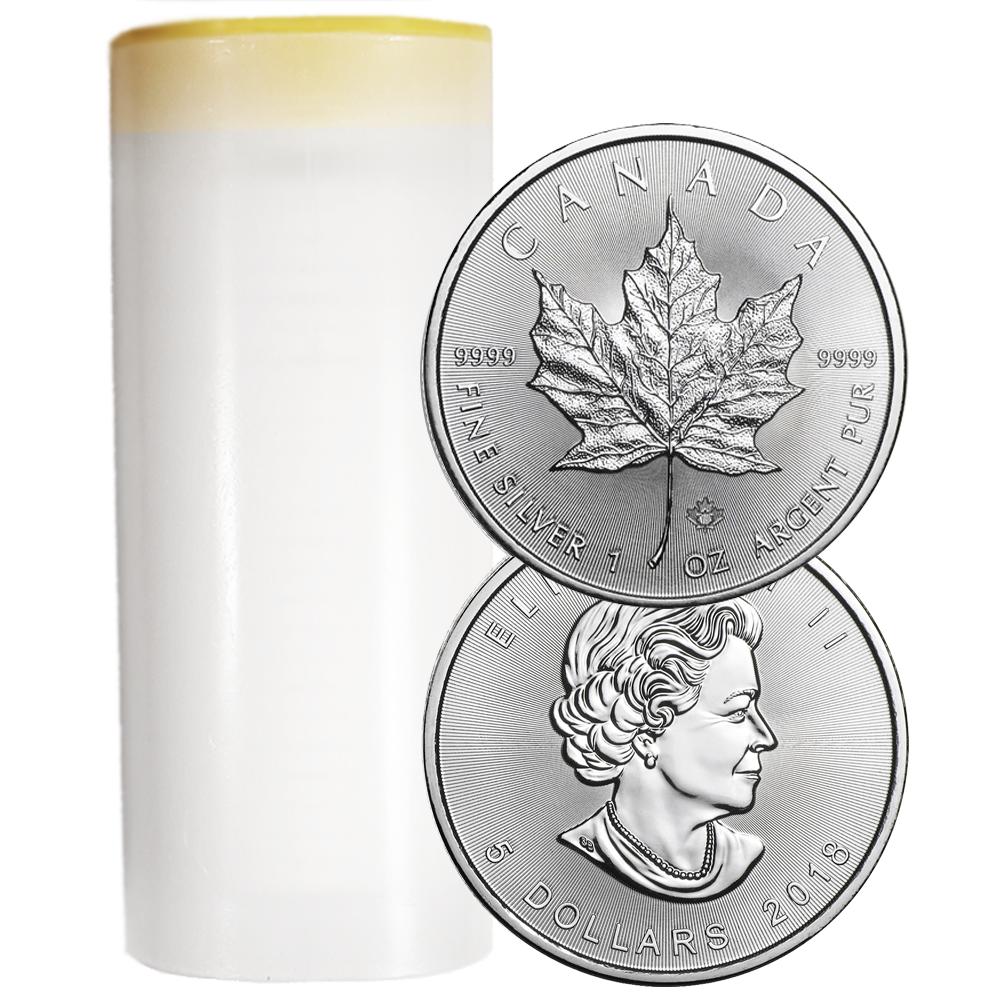 Stříbrná mince Maple Leaf 2026, 1&nbsp;oz - Investiční paket po 25&nbsp;kusech